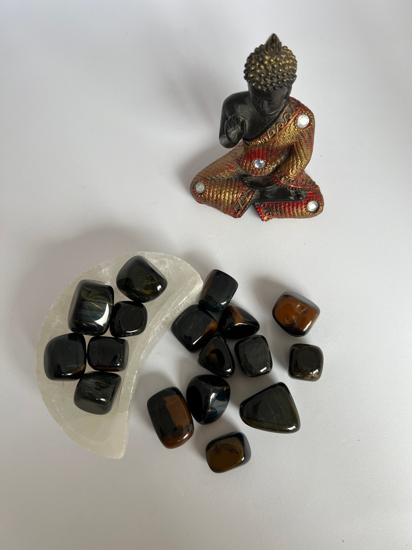 Blue Tigers Eye Tumblestone