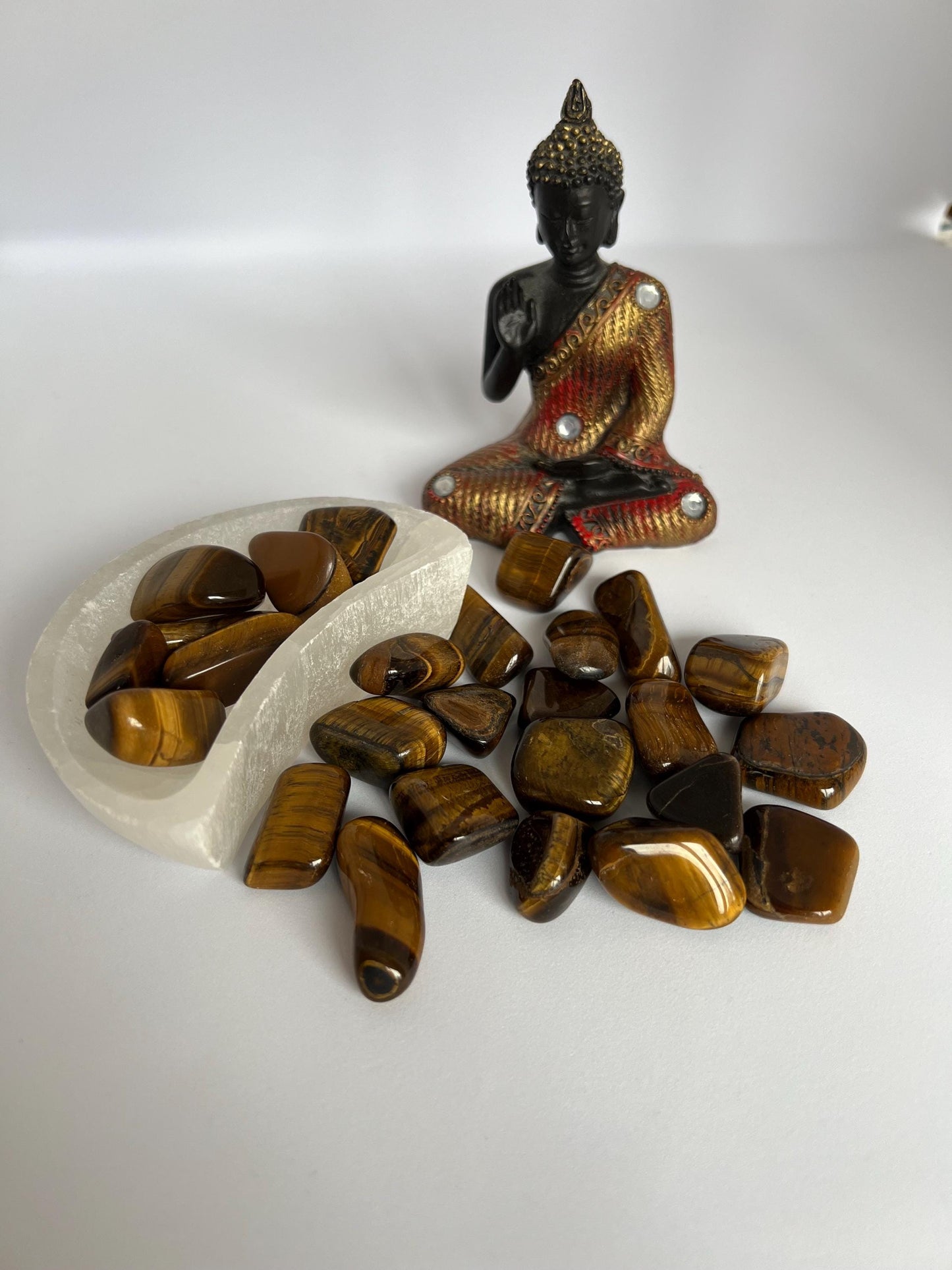 Tigers Eye Tumbletsone