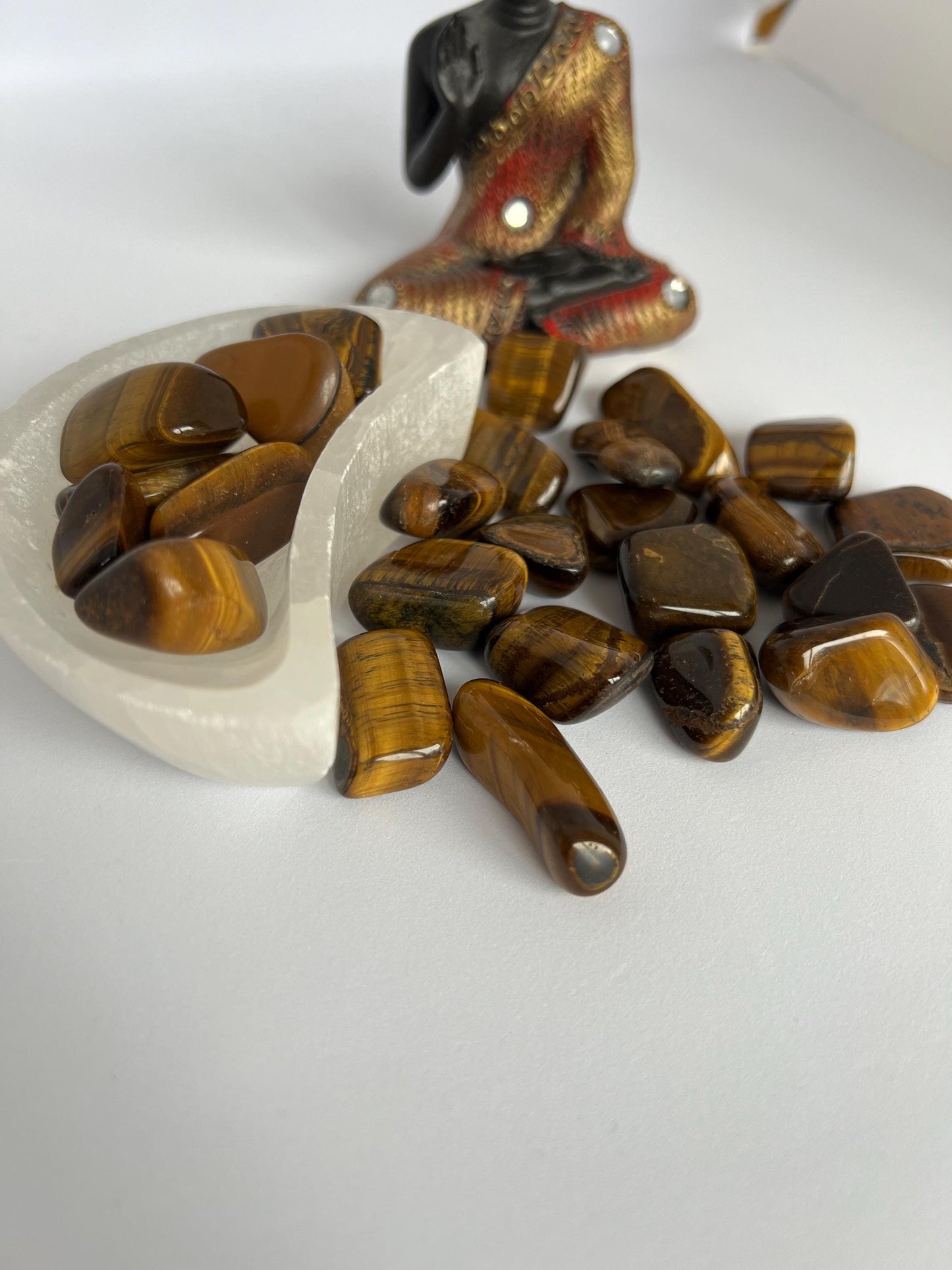 Tigers Eye Tumbletsone