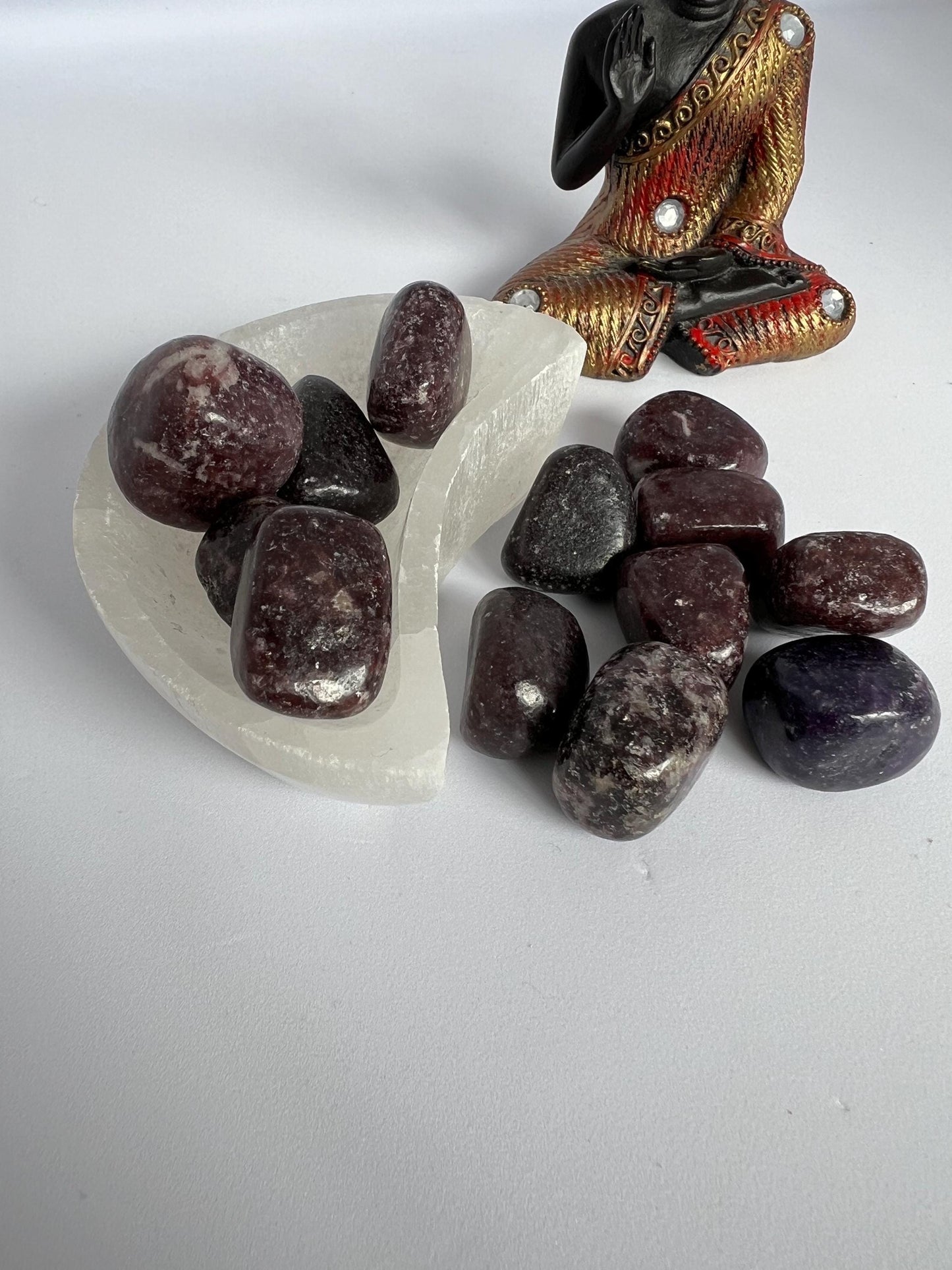 Natural Lepidolite Tumblestones